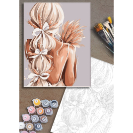 Дівчина з пшеницею АМ-0268