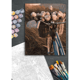 Троянди у кошику АМ-0407