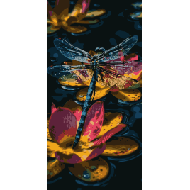 0932-10 Стрикоза 30*60
